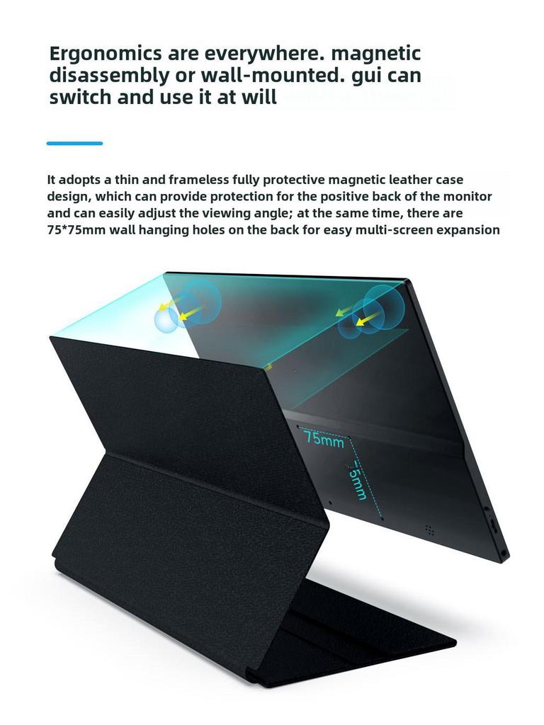 15.6" Portable Type-C Display for Phone Projection & Laptop Dual-Screen Expansion