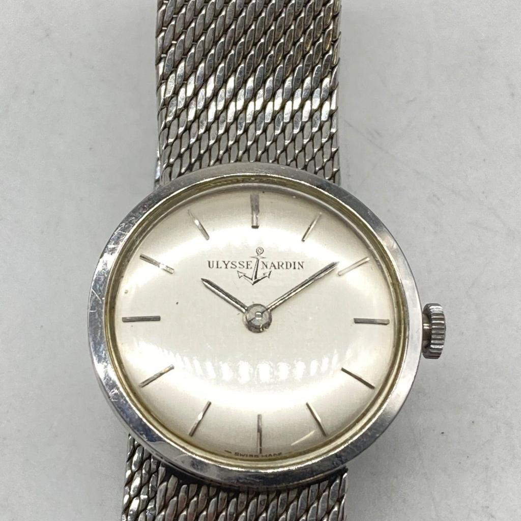 Used UA698 [Bargain] ULYSSE NARDIN Vintage Watch Manual Winding