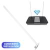 Router Omnidirektionale Antenne 10dBi Weiß Netzwerk Karte 2,4G Wifi Signal Booster