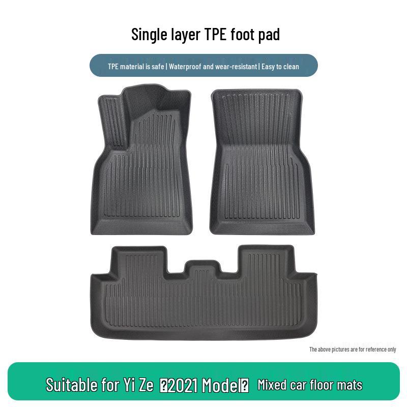 Toyota Yaris Cross 2021 Hybrid TPE Floor Mats - Anti-Slip, Anti-Wrinkle, Easy-Clean