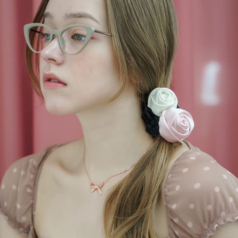 meminn rose hair scrunchie