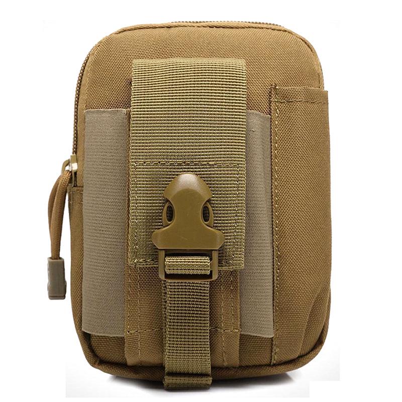 AYPPRO Tactical Camouflage Waist Bag Mobile Phone Saddlebag for Hiking Riding Camp Convenient Mobile Access