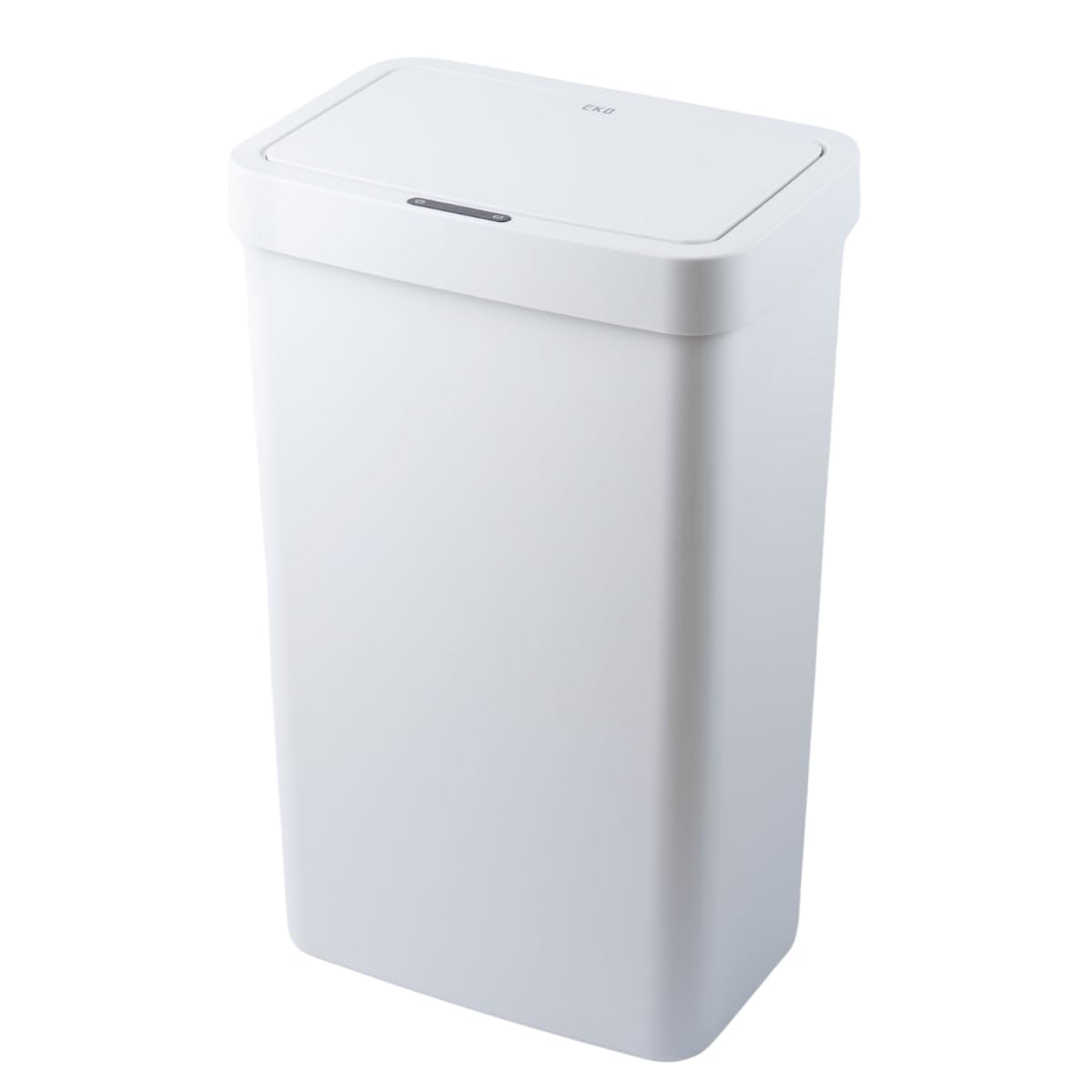 

EKO Hana Sensor Bin with Automatic Open/Close Function, Gray/White, 45-50L Capacity, with Lid, No Inner Box, EK6226P-50L-WH