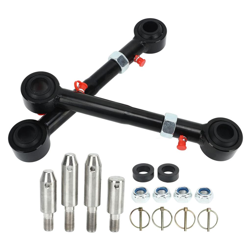 Front Automotive Replacement Stabilizer Link Kit, Stainless Steel Sway Bar Disconnect Kit for 2007-2018 JK/JKS Wrangler