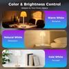 Waterproof Shower Lamp Rechargeable LED Ocean Projector Outdoor Table Lamps | 16 Color Ocean Wave Projection, Remote & Touch Control, USB-C
