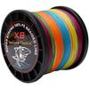 Super Resistente Treccia PE X8 Filo da Pesca 1000M 8 Fili Intrecciati Filo da Pesca in Mare 8 Trecce Filo Intrecciato Resistente