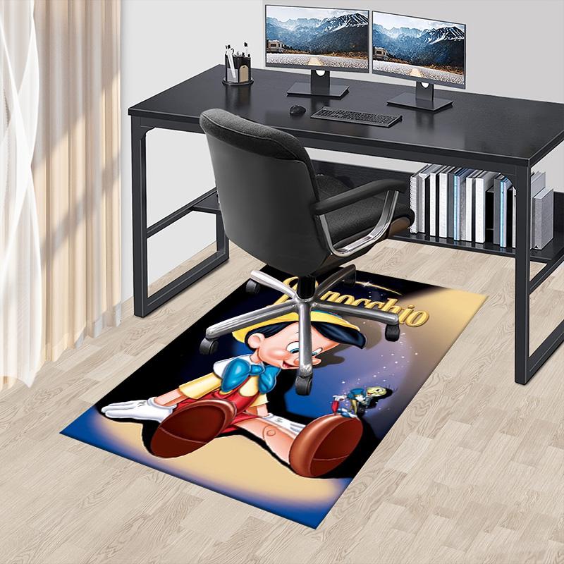 Pinocchio'S Magical Adventure Carpet For Playroom Bedroom Living Room Sofa Home Decorkids Game Area Rug Nonslip Floor Mat