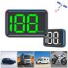 Speedometer GPS HUD Digital KMH MPH Meter X1 HUD Big Font Car Head Up Display USB Plug White Green Light Display