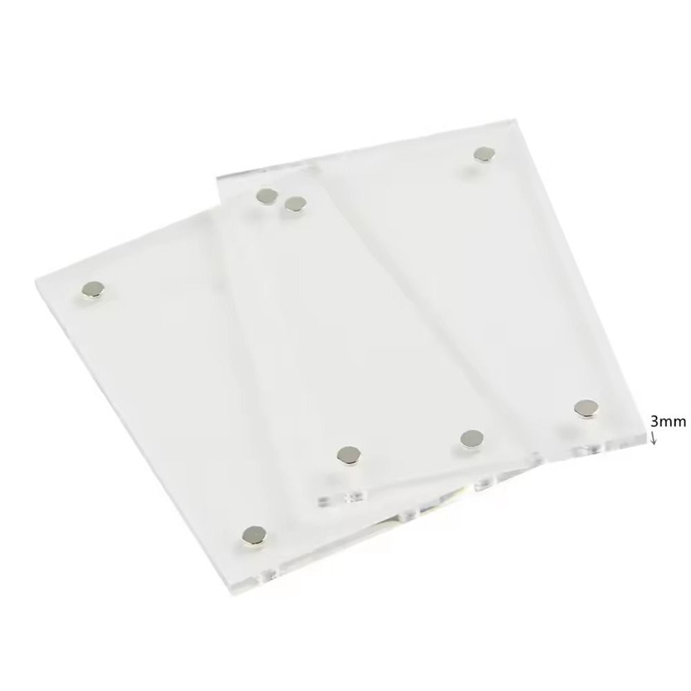 10mm Photo Picture Frame Transparent Kpop Picture Frame Poster Display Stand  For Polaroid Photo