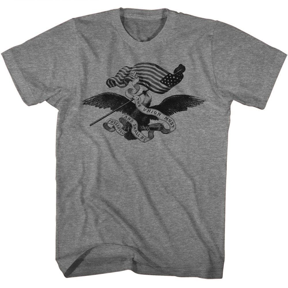 Army Union Must Be Preserved Graphite Heather Brands Shirt XL