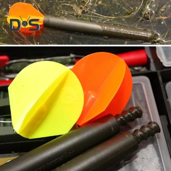 20CM/50G Pescuit la crap Marcator de săgeți cu 3 cozi interschimbabile Măsurând adâncimea apei Vizibilitate ridicată Poziționare verticală Pescuit cu plutitor