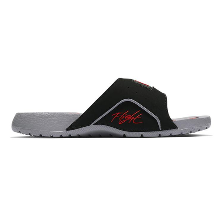 Jordan Hydro 4 Retro Slide GS 'Black Cement Grey' 532226-006