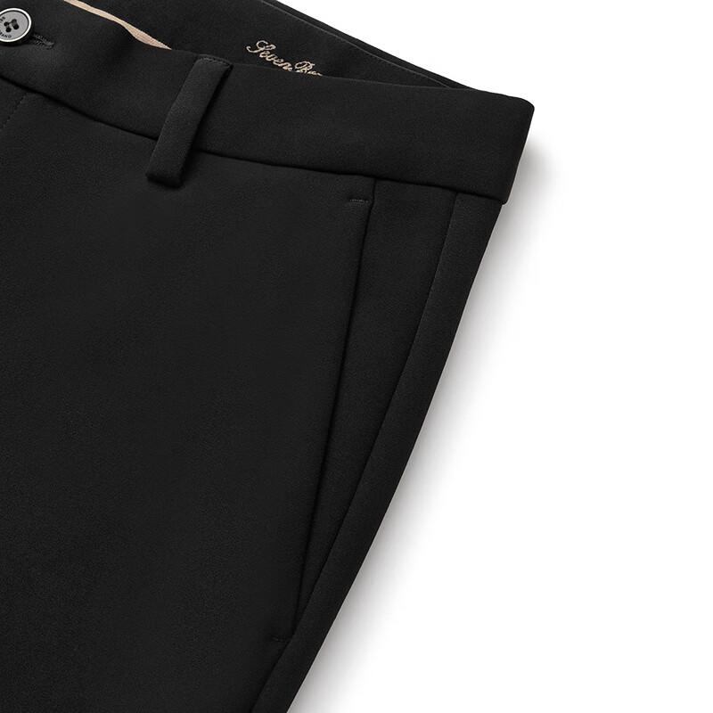 Qipai Men's Business Casual Straight-Leg Trousers