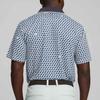 Puma All Over Print Casual Short Sleeve Polo Shirt Men Tops Dark-Blue 538971-01