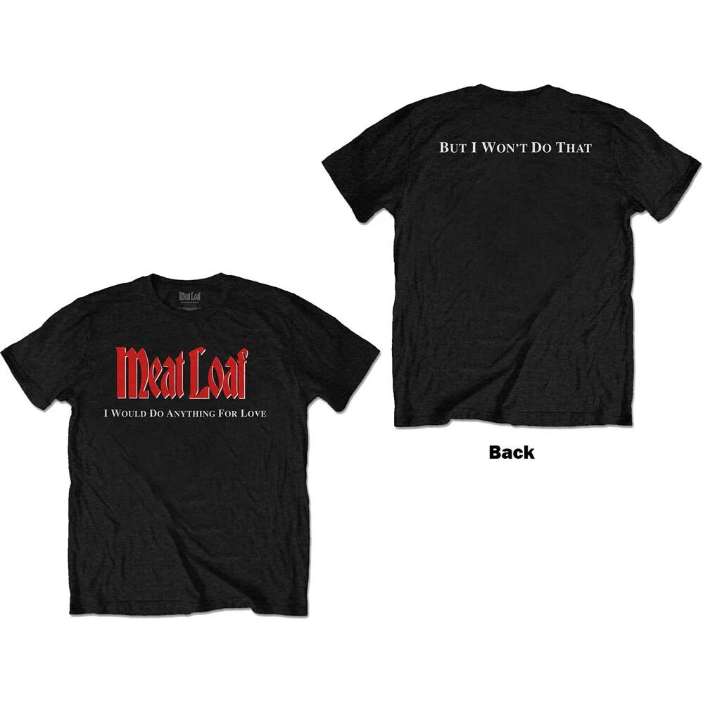 Meat Loaf - I Would Do Anything For Love - Black t-shirt XXXL