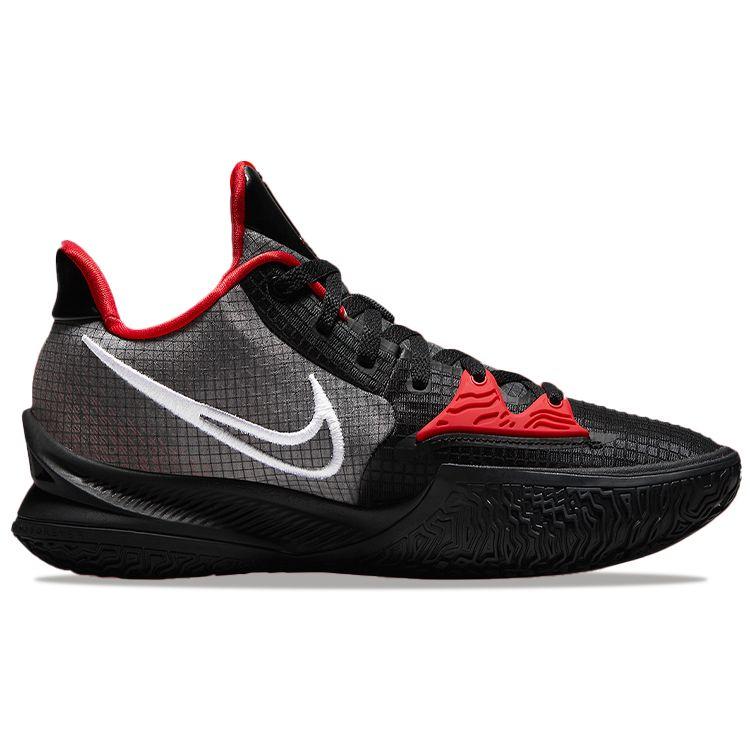 Nike Kyrie Low 4 Bred Men Sneakers Black White University-Red CW3985-006