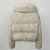 OFTBUY Winter Jacket Women Big Real Raccoon Fur Collar Natural Thick Warm Duck Down Coat Short Outerwear Streetwear Loose Casual