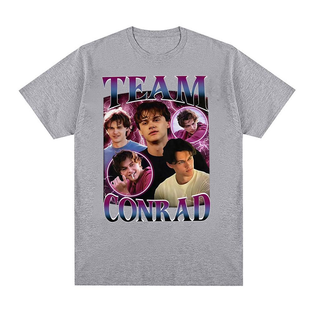 Team Conrad Cousins Beach Vintage Graphic T Shirt Women Clothing Fashion Gothic T-shirt Cotton Casual Short Sleeve T-shirts