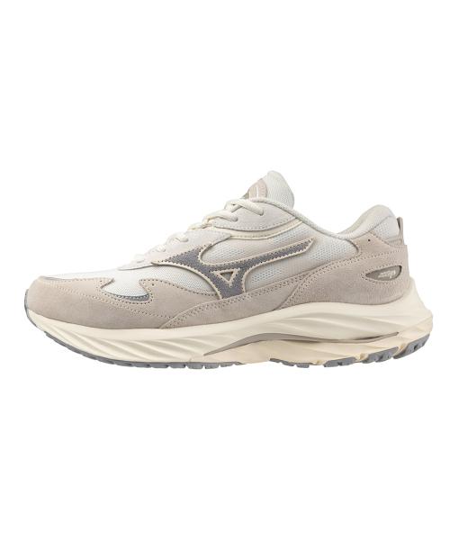 [Mizuno] Wave Rider Beta - White Sand:Ultimate Gray:Snow White D1GA330909 255