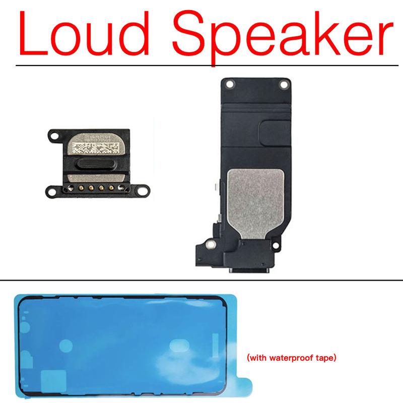 Loud Speaker And Ear Speaker Replacement For iPhone 7 7P 8 Plus With Waterproof Adhesive Tape