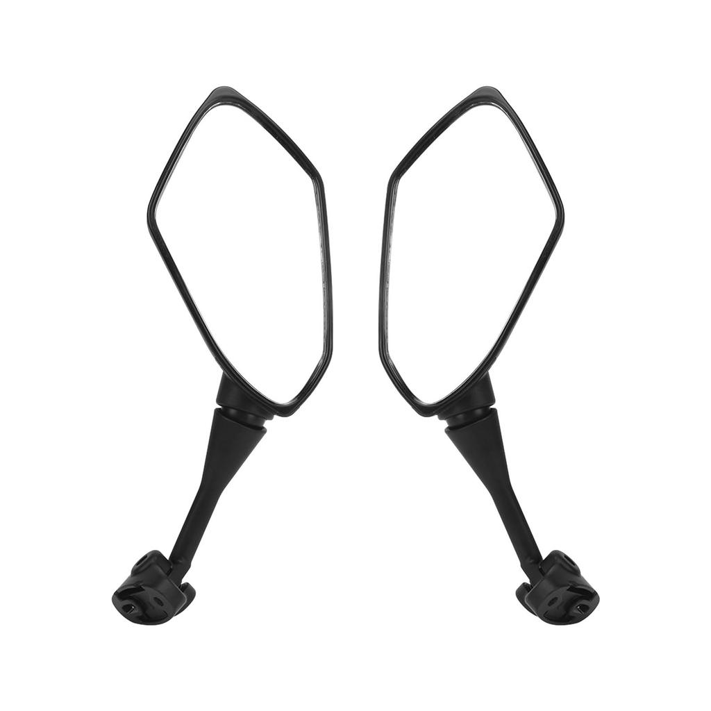 1 Pair Motorcycle Rear Mirror Adjustable Black Handlebar Side Mirror Replacement For HYOSUNG GT125R GT250R GT650R GT650S