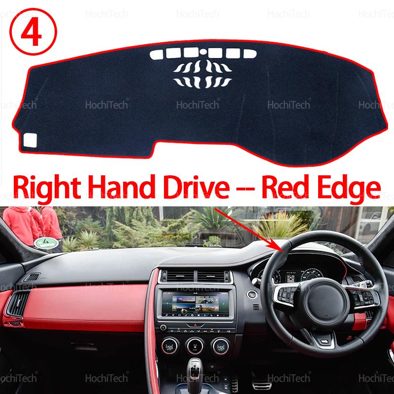 

Dashboard Cover Avoid Light Anti-Slip Anti-dirty Mat Pad Sunshade Dashmat Protect for Jaguar E-PACE 2017 2018 2019 2020 LHD RHD
