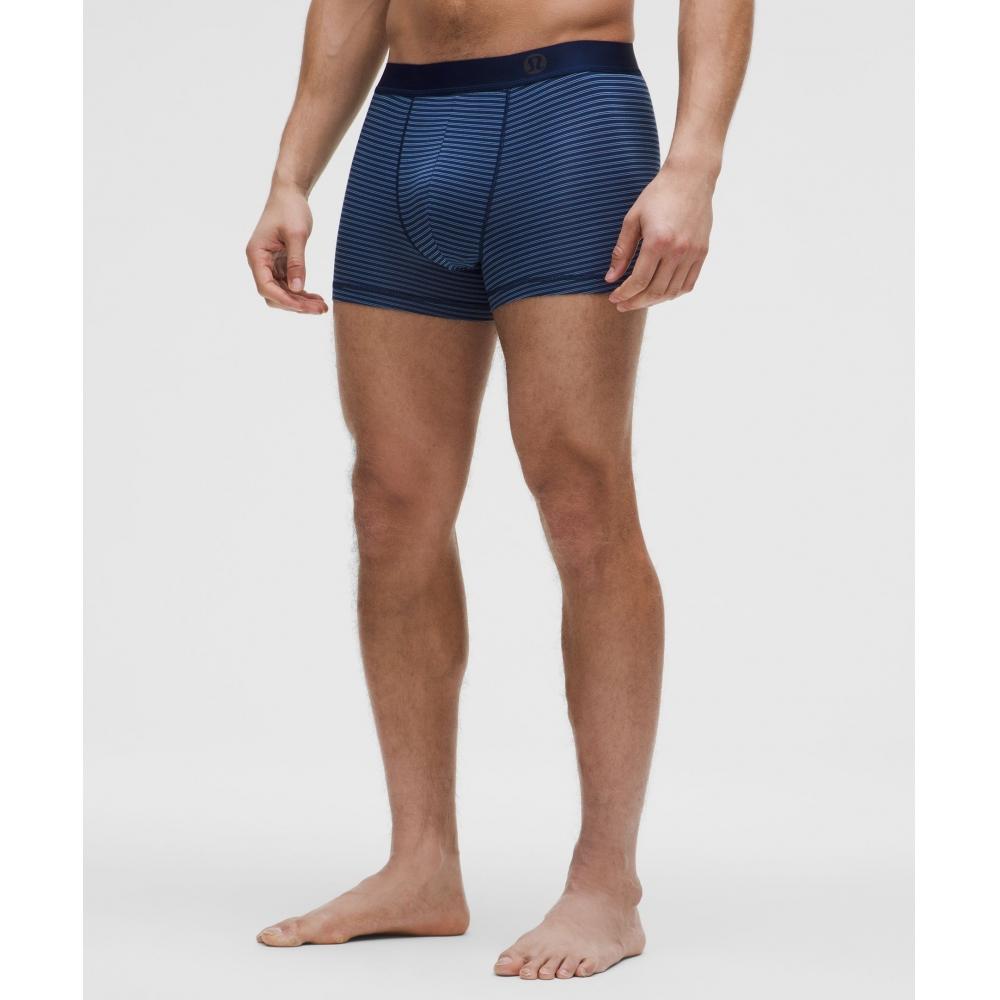 

Lululemon Трусы-боксеры Always In Motion с тремя полосками, выбеленный деним, клубный синий XXL