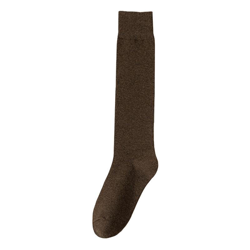 Male Autumn and Winter Warm Cotton Pressure Exercise Calf Socks