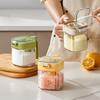 Glass Seasoning Jar With Spoon Sugar Bowl Salt Shaker Pepper Spices Container Kitchen Tools Supplies Storage Spice Boxes