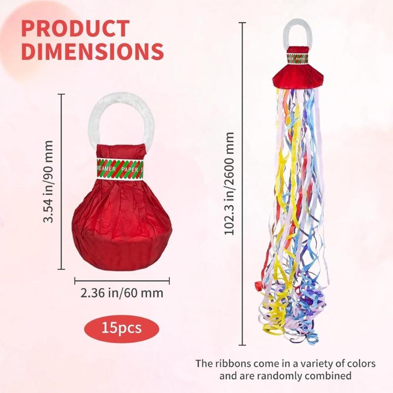 15 Colorful Paper Throw Rolls Wedding Birthday Party Supplies Safe Confetti Decorations Easy Cleanup Celebration Toss