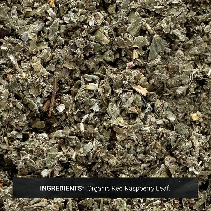 Organic Cut & Sifted Red Raspberry Leaf, 16 Oz (453 G)