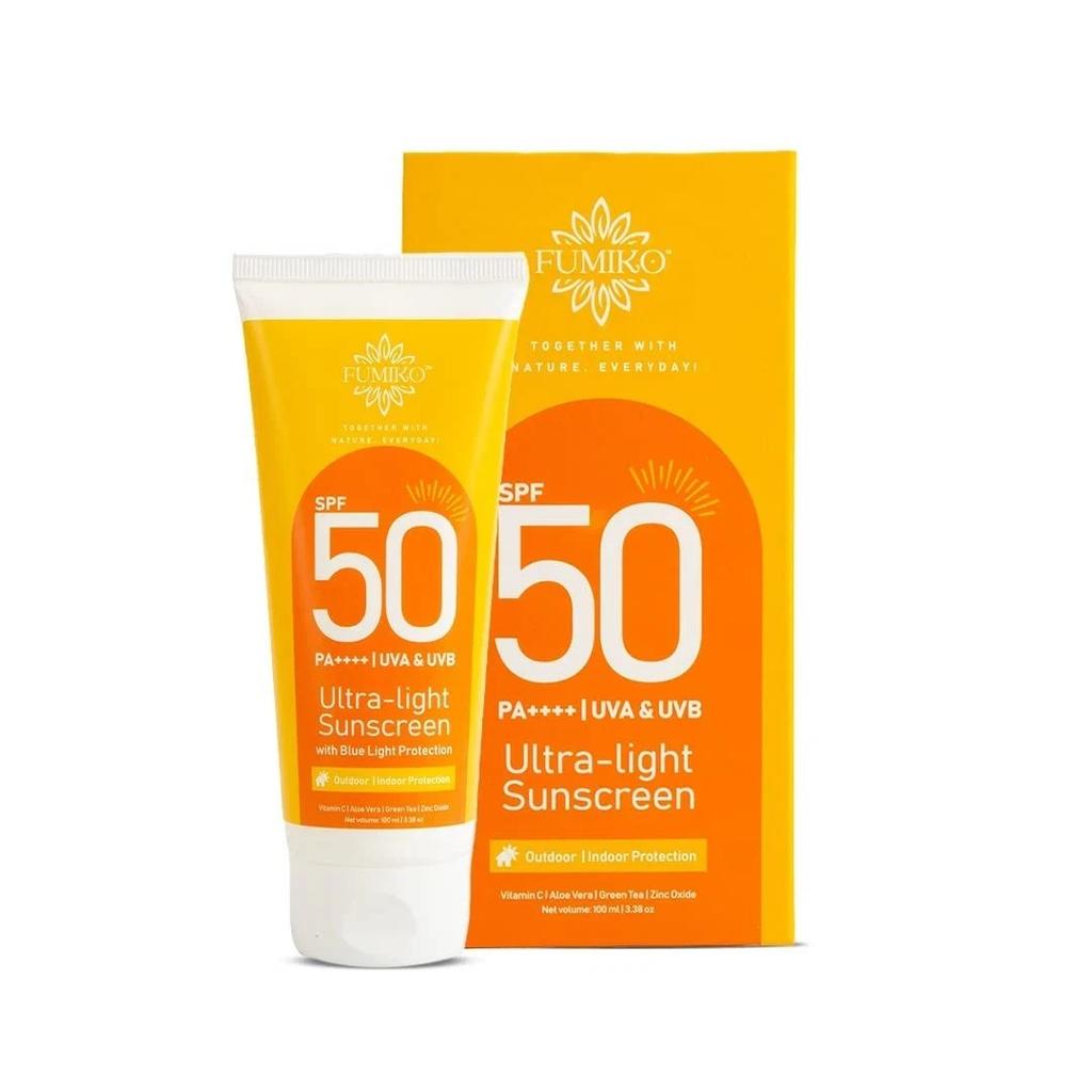 Fumiko Ultra Light Sunscreen For All Skin Types 100ml