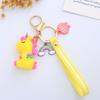Dreamy Unicorn Heart Pony Keychain - Cute Car Keyring & Bag Pendant Gift