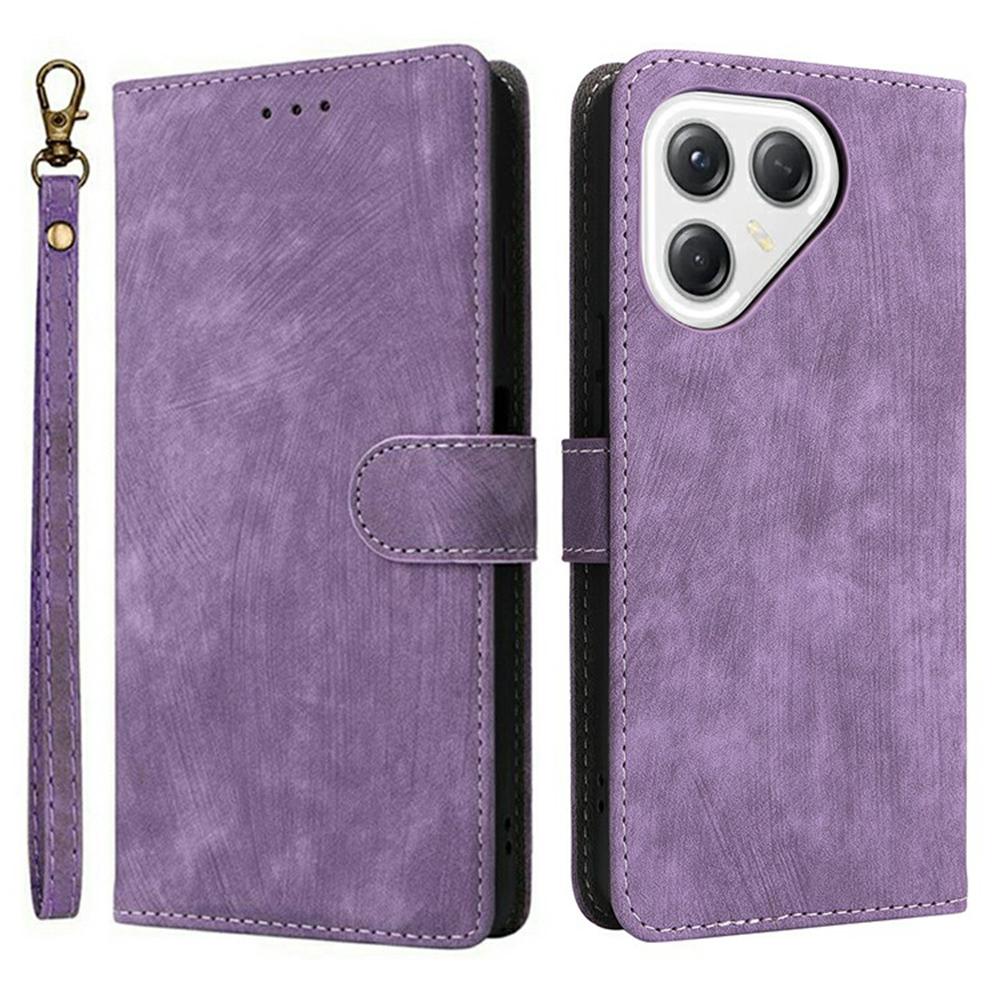 For TECNO Pova 7 Ultra 5G LJ9 Case Wallet RFID Blocking PU Leather Phone Cover Stand with Strap