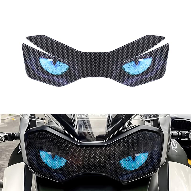 For Tiger900 Tiger 900 GT Rally Pro -2025 Motorcycle Headlight Guard Stickers Front Fairing Headlamp Decal Headlight Sticker
