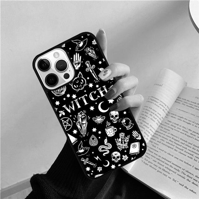 Witch Witchcraft Coque Shell For iPhone 17 Air 15 16e 14 13 12 Pro Max 11 Pro Max Plus Phone Case Cover