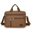 Classic Canvas Messenger Bag - Men's Crossbody Shoulder Tote for Work & Travel (Water Resistant Durable Handbag)