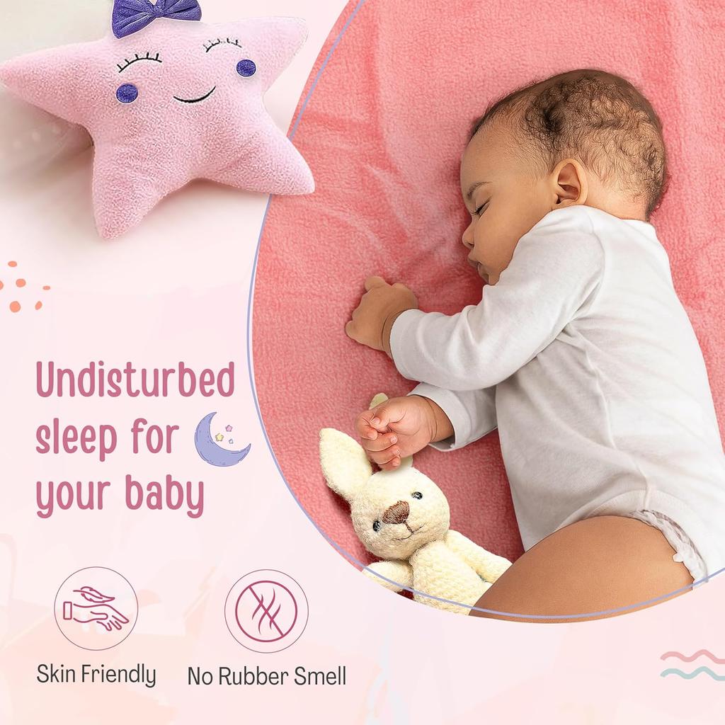 LuvLap Instadry Waterproof Baby Dry Sheet, Extra Absorbent Anti-Piling Fleece Bed Protector, Pack of 2, Small, Sky Blue