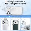 Magnetic Case With Hidden 360 Rotating Stand For iPhone 13 14 15 16 17 Pro Max Metal Camera Frame Colorful Shockproof Cover Support MagSafe Charging