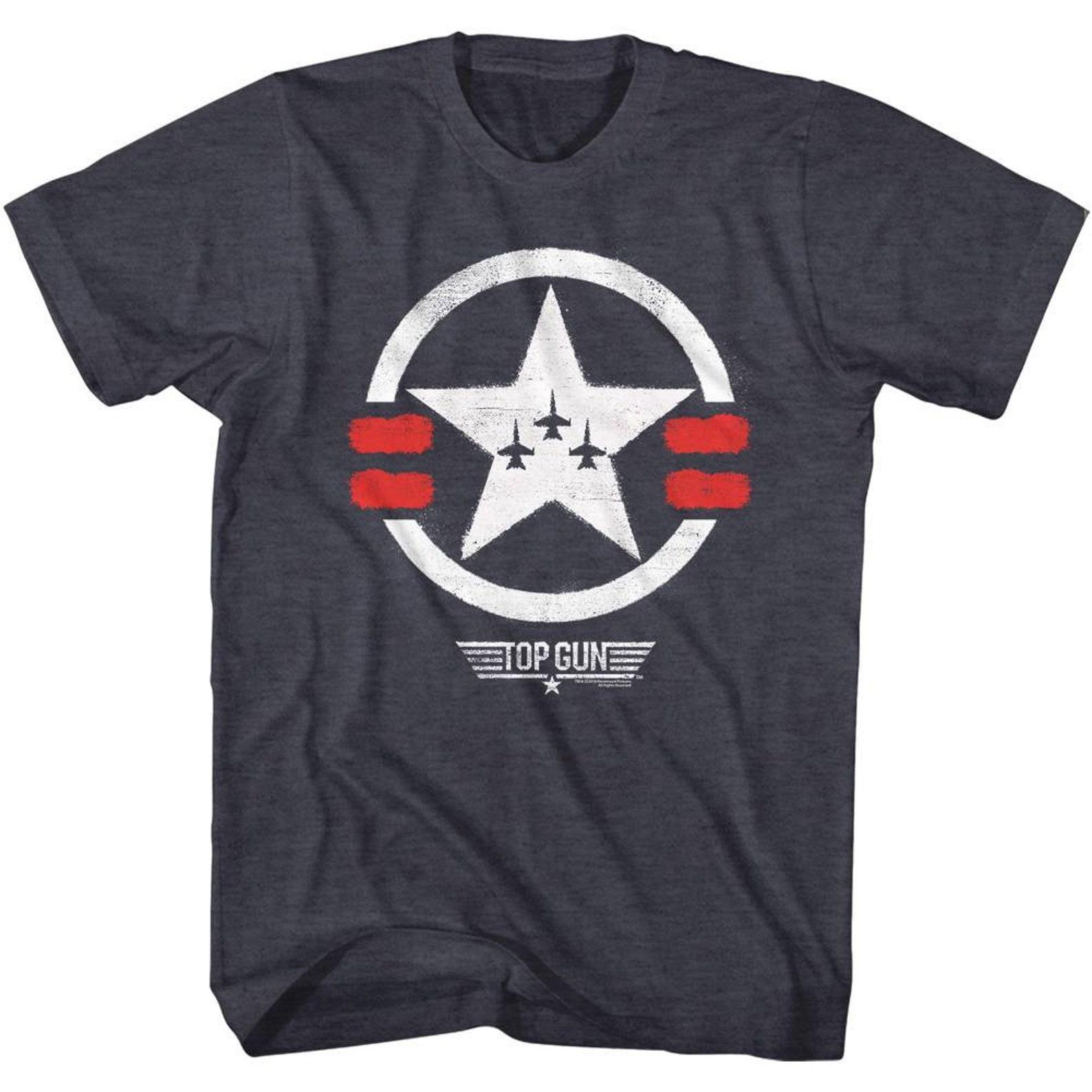 Top Gun Top Gun Paint Navy Heather Adult T-Shirt S