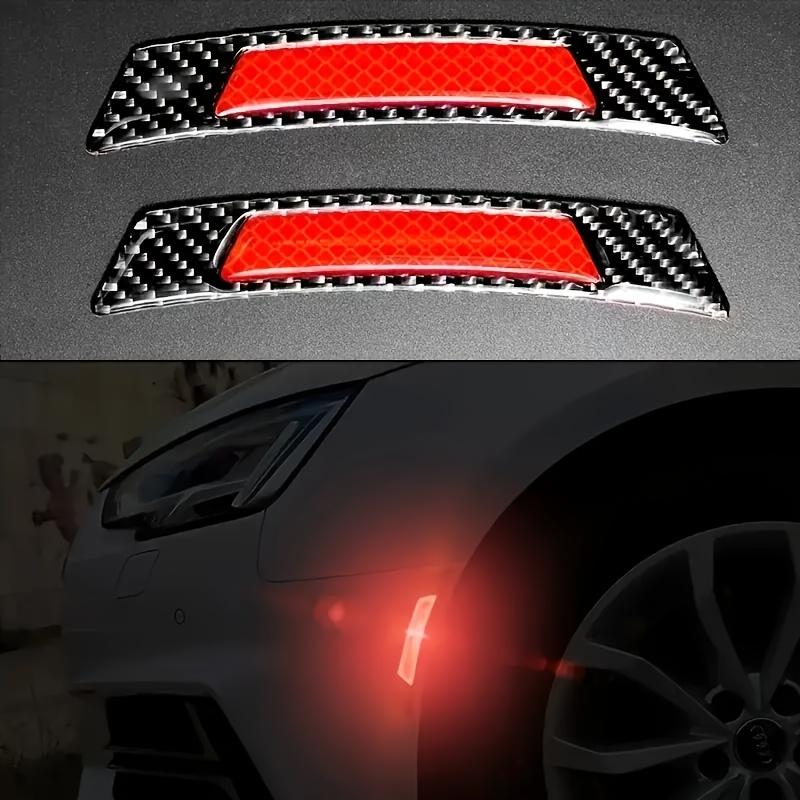 4 ks reflexních samolepek na auto - Ochrana proti poškrábání & Vylepšený vzhled, Vhodné pro PVC materiál