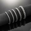 Hip Hop Stainless Steel Spinal Chain Bracelet Simple Men Titanium Steel Jewelry Fashion Party Accessories Gifts