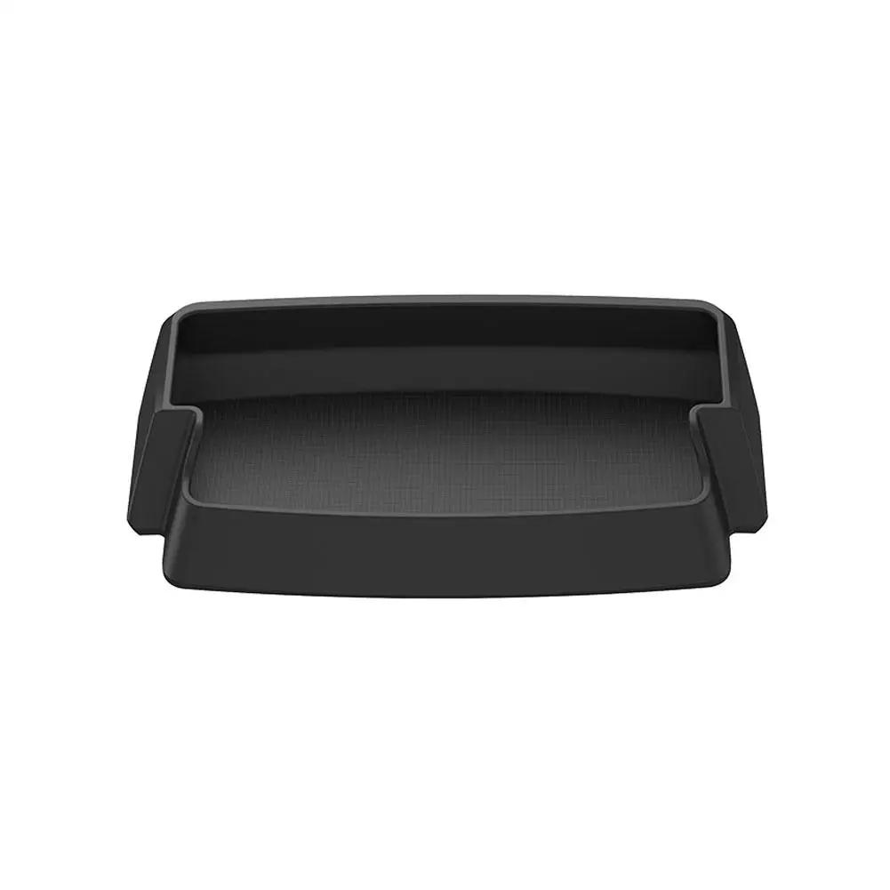 

1pc Central Armrest Storage Box For Tesla Juniper Highland Eyeglasses Holder Armrest Tray Silicone Accessories I9G7