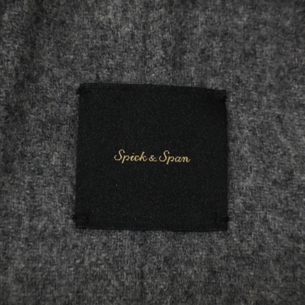 Spick&Span Grey Double-faced Hoodie Tops Not Written grayUsed