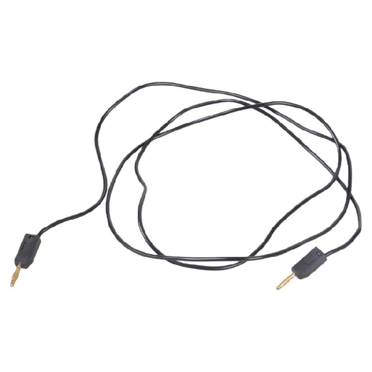 

Layer 2mm Banana Plugs Test Leads 10amp 600V Rate Gold Plate Brass Connector Strong Insulation For Laboratory чорний