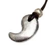 [World Accessories Carmelo] Gibeon Magatama Space Meteorite Pendant Choker for Men and Women