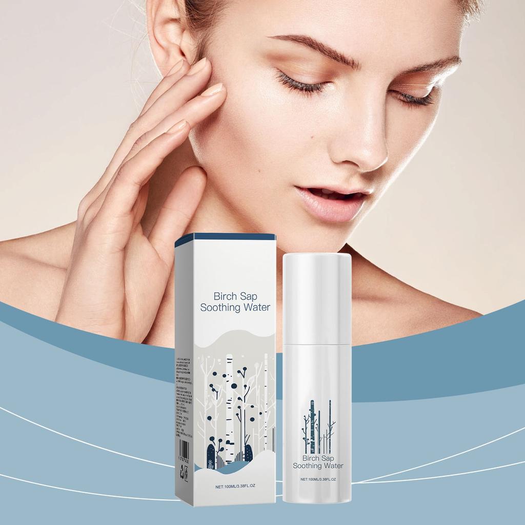 Birch Sap Soothing Water Care Facial Skin Moisturizing Bright Skin Care Lotion 100ml