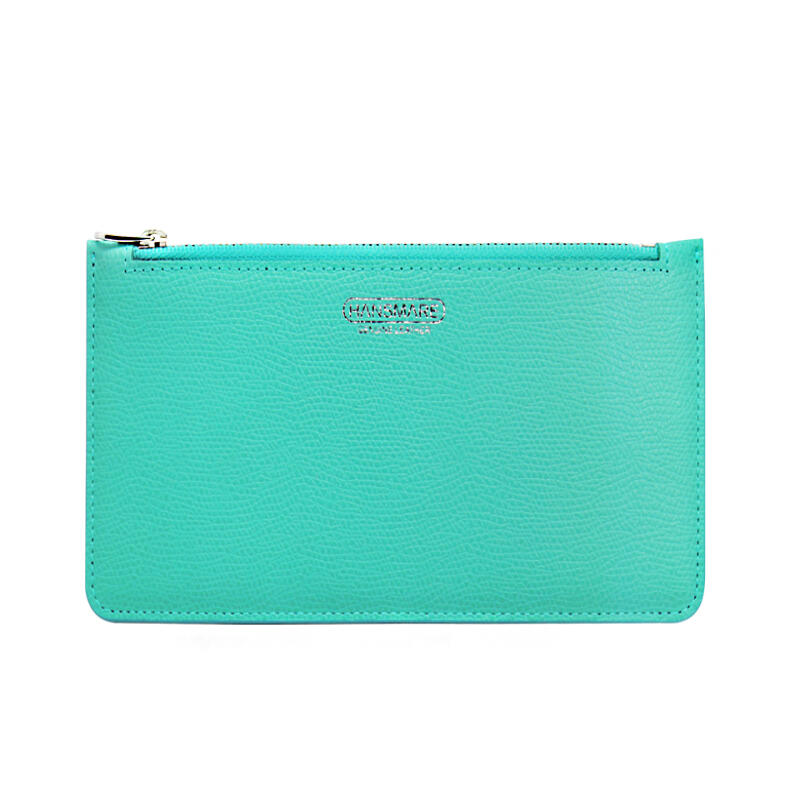 

Slim Leather Women s Simple Long Wallet Ver2 - Mint skull ring