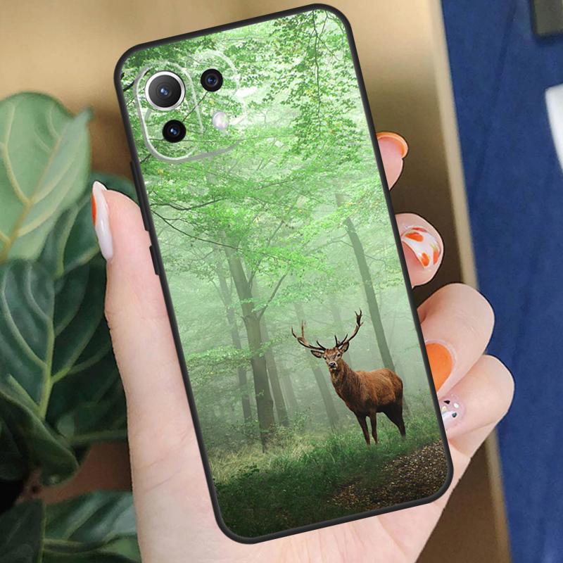 Deer Case For Xiaomi 15 14 Ultra 13T 14T 15T Pro 17 Pro Max POCO X7 X5 X6 F5 F6 F7 F8 Pro Coque
