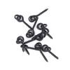 20Pcs Carp Rig Ring Stops with 20Pcs Boilie Bait Screw Fishing Accessories Kit